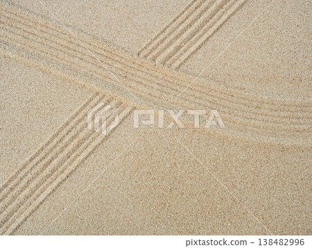 Zen Garden Sand Background Japanese Balance Meditation Relax Buddhism Spirituality, Pattern Line Wave Mandala Mockup Spa Vacation Yoga Lifestyle Natural Desert Summer, Texture Desert,Aroma Therapy. Zen Garden Sand Background Japanese Balance Meditation Relax Buddhism Spirituality, Pattern Line Wave Mandala Mockup Spa Vacation Yoga Lifestyle Natural Desert Summer, Texture Desert,Aroma Therapy. 138482996