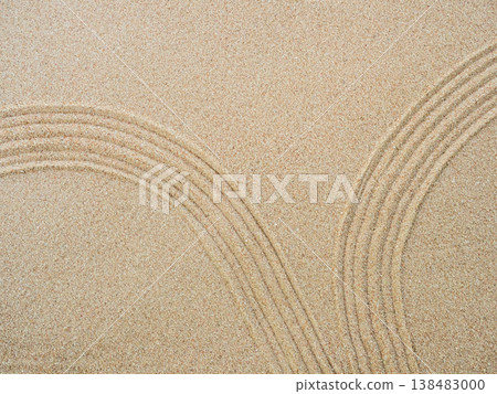 Zen Garden Sand Background Japanese Balance Meditation Relax Buddhism Spirituality, Pattern Line Wave Mandala Mockup Spa Vacation Yoga Lifestyle Natural Desert Summer, Texture Desert,Aroma Therapy. Zen Garden Sand Background Japanese Balance Meditation Relax Buddhism Spirituality, Pattern Line Wave Mandala Mockup Spa Vacation Yoga Lifestyle Natural Desert Summer, Texture Desert,Aroma Therapy. 138483000