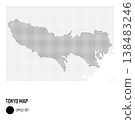Tokyo map (coarse pixel count), grouped by municipality. 138483246