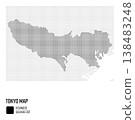 Tokyo map (coarse pixel count), grouped by municipality. 138483248