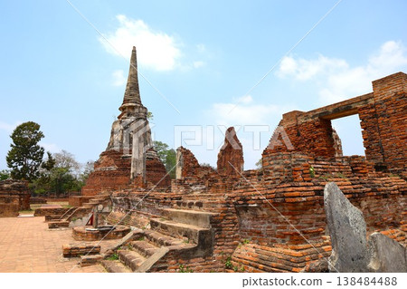 Wat Phra Mahathat 6 in Ayutthaya, Thailand Wat Phra Mahathat 6 in Ayutthaya, Thailand 138484488
