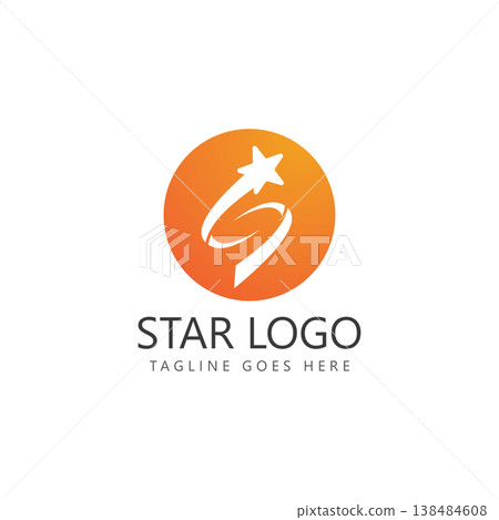 star letter s logo design template star letter s logo design template 138484608