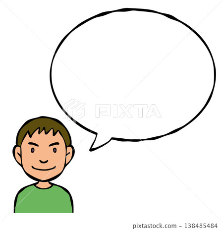 對話框：人、小孩、男孩 138485484