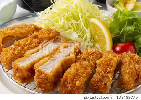 Assortment of freshly fried pork cutlets Assortment of freshly fried pork cutlets 138485779