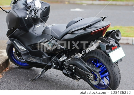 Motorcycle (big scooter) image Motorcycle (big scooter) image 138486253