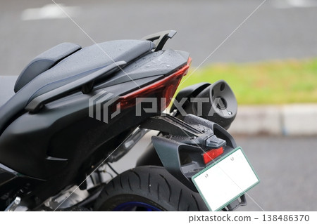 摩托車(大型踏板車)影像 摩托車(大型踏板車)影像 138486370