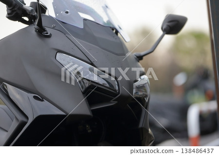 Motorcycle (big scooter) image Motorcycle (big scooter) image 138486437