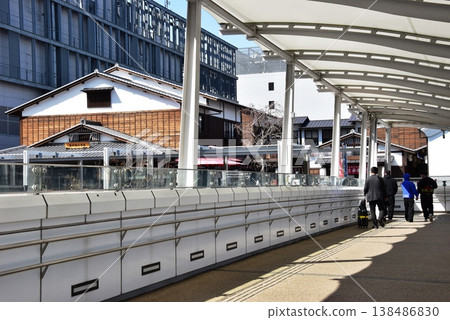 Toyosu Market Pedestrian Deck and Toyosu Senkyakubanrai, Koto Ward, Tokyo Toyosu Market Pedestrian Deck and Toyosu Senkyakubanrai, Koto Ward, Tokyo 138486830