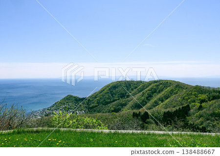 The Tsugaru Strait as seen from Mount Hakodate 138488667