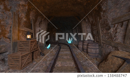 Mining mine Mining mine 138488747