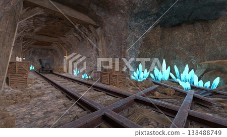 Mining mine Mining mine 138488749