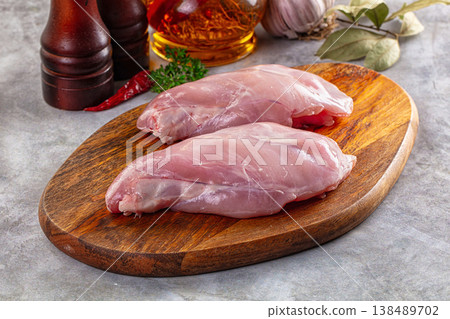 Raw rabbit legs for cooking Raw rabbit legs for cooking 138489702