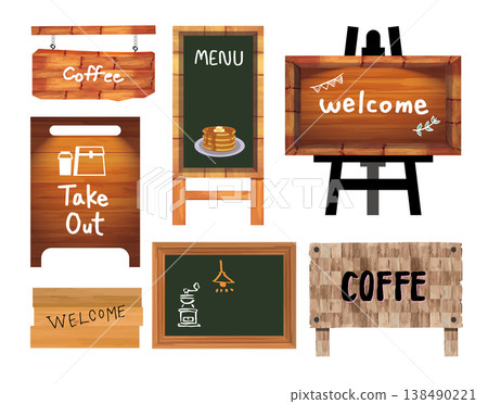 木製招牌套裝 138490221