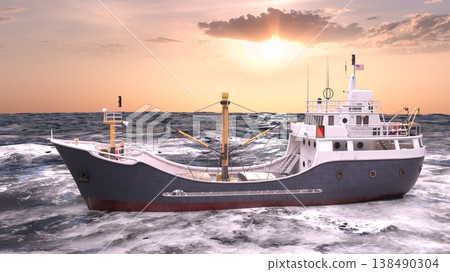 漁船 138490304
