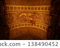 Ceiling painting 138490452
