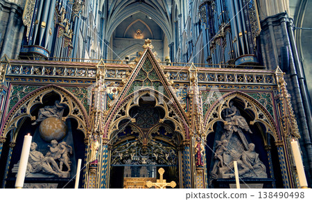 Inside Westminster Abbey Inside Westminster Abbey 138490498