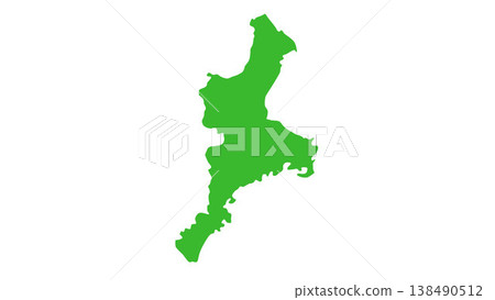日本地圖:三重縣 日本地圖:三重縣 138490512
