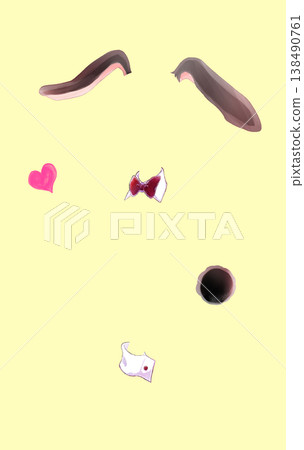 黑色兔女郎服裝 138490761