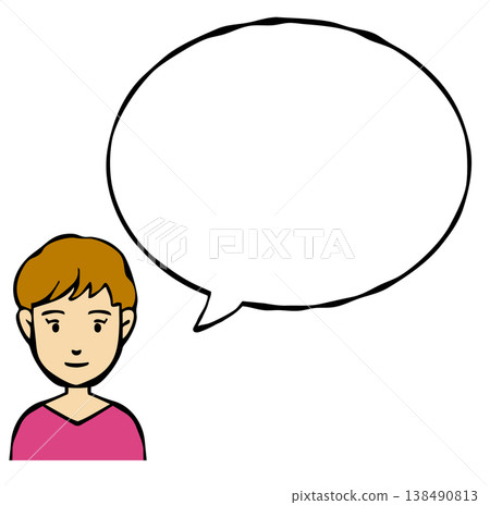 Speech bubble: Person, woman, foreigner, nationality Speech bubble: Person, woman, foreigner, nationality 138490813
