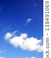 Spring blue sky and white clouds 138491069
