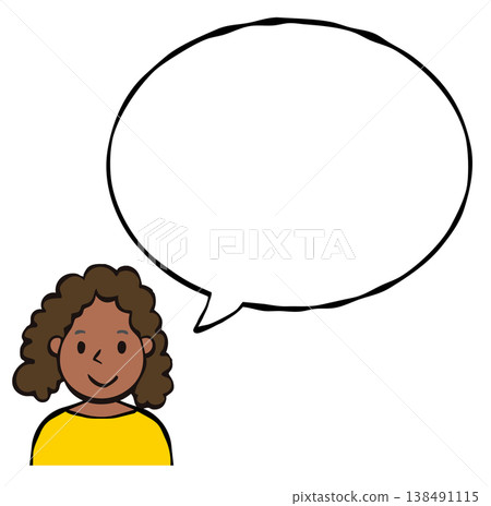 Speech bubble: Person, woman, foreigner, nationality Speech bubble: Person, woman, foreigner, nationality 138491115