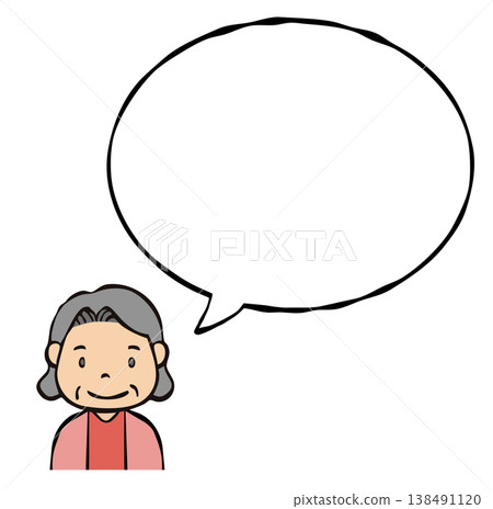 Speech bubble: People/Seniors Speech bubble: People/Seniors 138491120