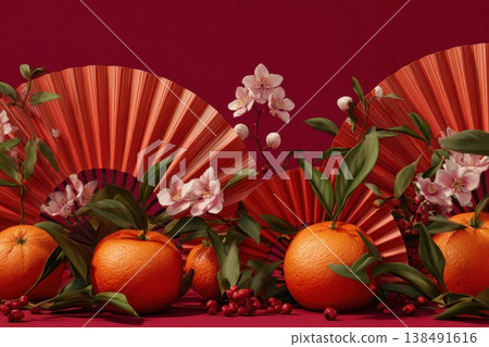 oranges with orange 138491616