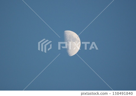 The moon I saw in the evening The moon I saw in the evening 138491840