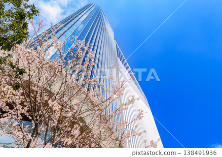 Tokyo, Minato Ward: Takanawa Gateway City, THE LINKPILLAR 1 NORTH, which recently had its grand opening. 138491936