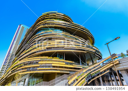 MoN Takanawa, the newly opened Takanawa Gateway City in Minato Ward, Tokyo. 138491954