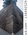 Stone walls inside Edo Castle 138492529