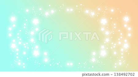 Sparkling frame background, oval frame with glittering stars Sparkling frame background, oval frame with glittering stars 138492702