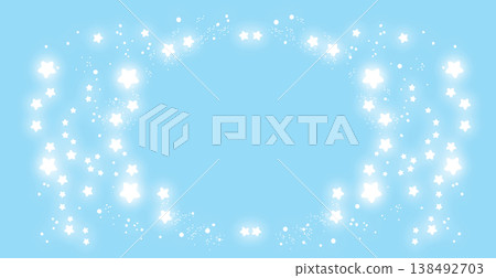 Sparkling frame background, oval frame with glittering stars Sparkling frame background, oval frame with glittering stars 138492703
