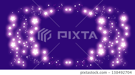 Sparkling frame background, oval frame with glittering stars Sparkling frame background, oval frame with glittering stars 138492704