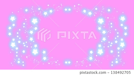 Sparkling frame background, oval frame with glittering stars Sparkling frame background, oval frame with glittering stars 138492705