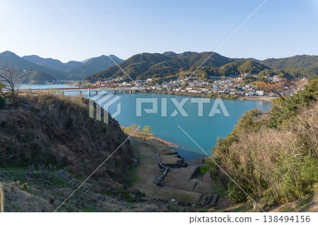 和歌山縣：新宮城遺址（淡閣城公園）/熊野川和水之久瑤【國家歷史遺址】新宮市 138494156