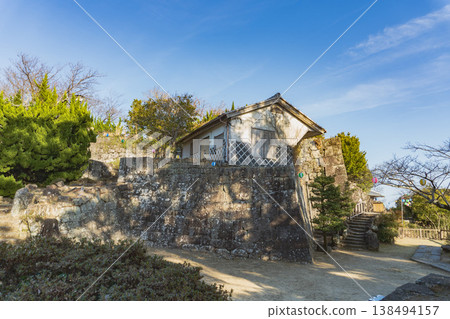 和歌山縣：新宮城遺址（短角城公園）石牆[國家歷史遺跡] 新宮市 138494157