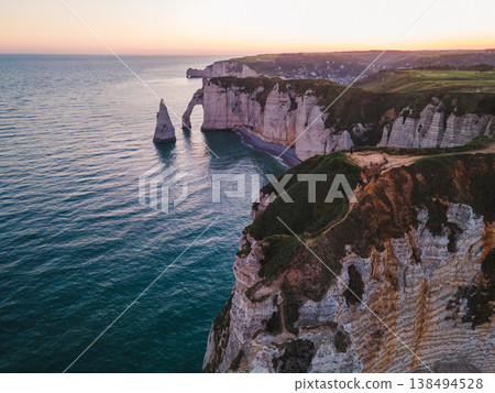 Cliffs and Waters of Etretat Cliffs and Waters of Etretat 138494528