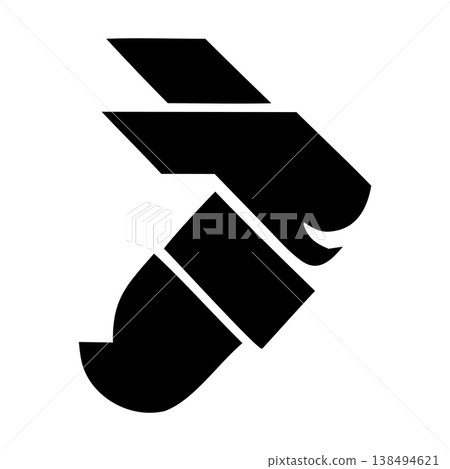 Cute Cartoon Rabbit Logo With Playful Friendly Character Design Cute Cartoon Rabbit Logo With Playful Friendly Character Design 138494621