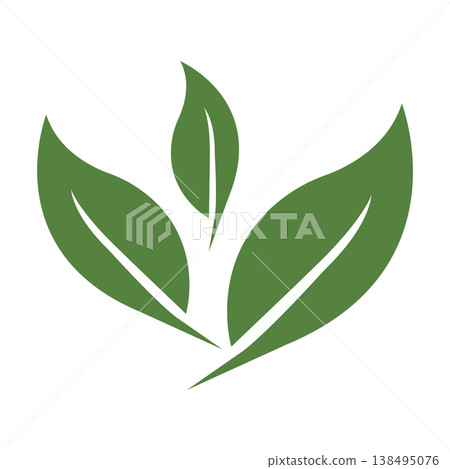 Elegant Minimalist Nature Logo With Dynamic Curves 138495076