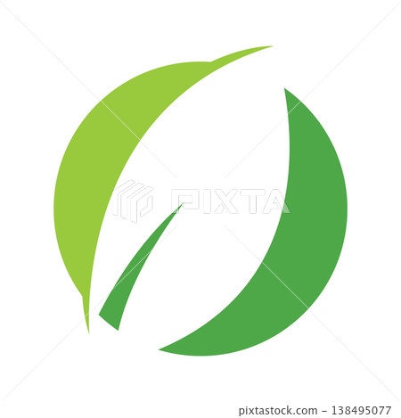 Leaf And Water Drop Logo For Sustainable Brands Leaf And Water Drop Logo For Sustainable Brands 138495077