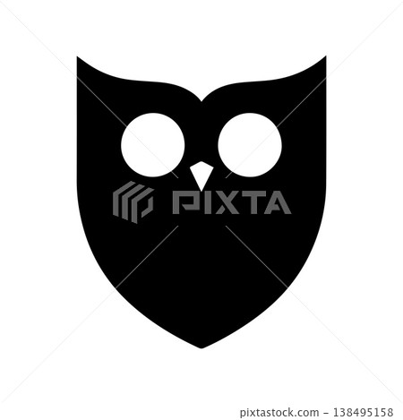 Owl Badge Logo With Clean Emblem Design 138495158