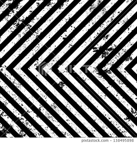 Warning sign with black diagonal lines. Attention, danger or caution symbol. Construction site signage, road safety notice, hazard banner, security alert shield. Vector illustration Warning sign with black diagonal lines. Attention, danger or caution symbol. Construction site signage, road safety notice, hazard banner, security alert shield. Vector illustration 138495898