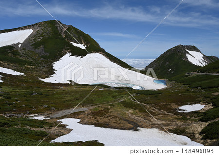 Climbing Mount Norikura, Northern Alps, Nagano Prefecture, Gifu Prefecture Climbing Mount Norikura, Northern Alps, Nagano Prefecture, Gifu Prefecture 138496093