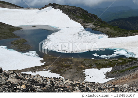 Climbing Mount Norikura, Northern Alps, Nagano Prefecture, Gifu Prefecture 138496107