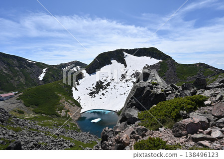 Climbing Mount Norikura, Northern Alps, Nagano Prefecture, Gifu Prefecture 138496123