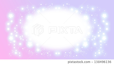 Sparkling frame background, oval frame with glittering stars Sparkling frame background, oval frame with glittering stars 138496136
