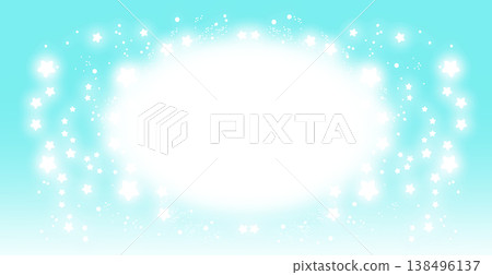 Sparkling frame background, oval frame with glittering stars Sparkling frame background, oval frame with glittering stars 138496137
