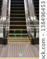 Escalator at Yumeshima Station on the Osaka Metro 138496453