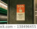 Osaka Metro Emergency Stop Button Display 138496455